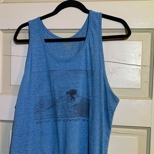 Large blue surf bro tank